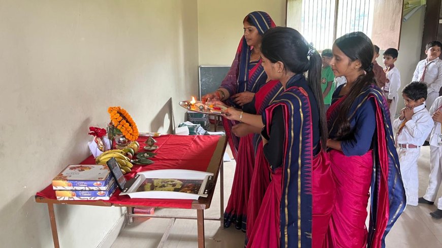 लालसा इंटरनेशनल स्कूल रायपुर गाज़ीपुर में गणेश चतुर्थी का भव्य आयोजन